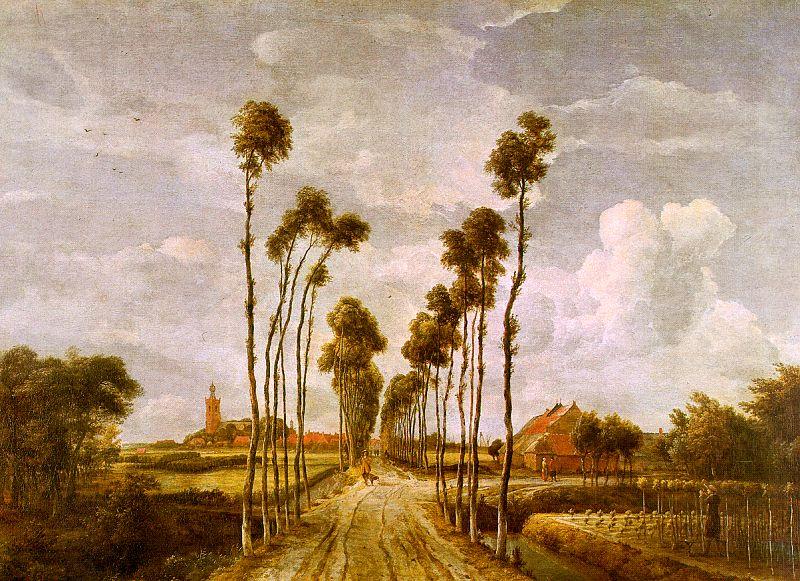 Meindert Hobbema Avenue at Middleharnis China oil painting art